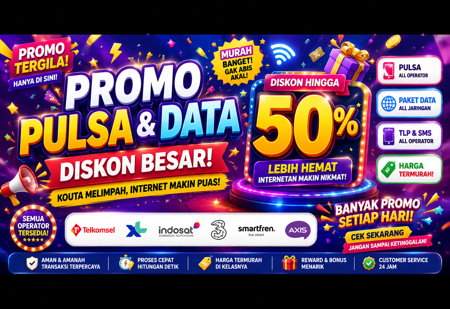 Promo pulsa kuota